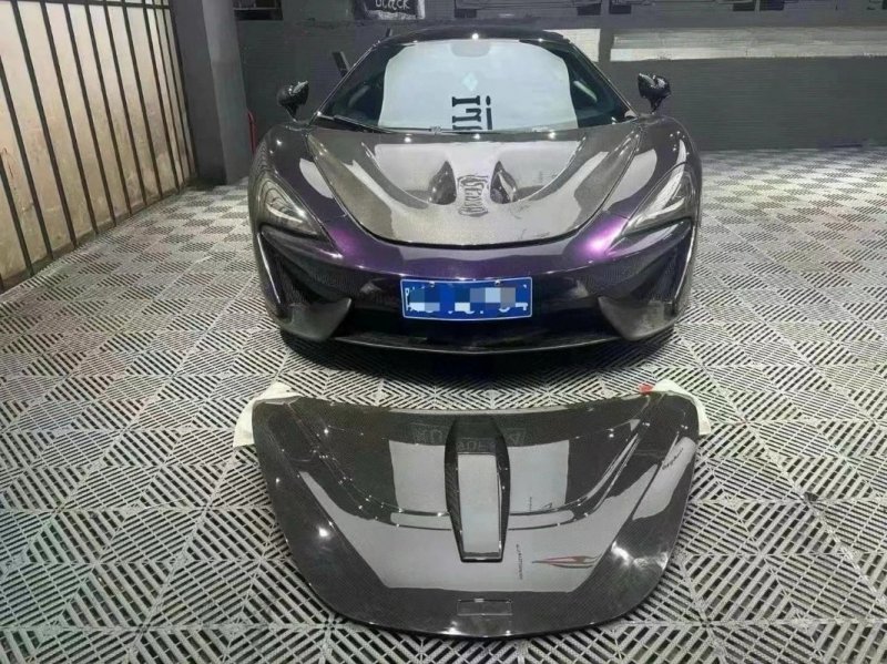 High Quality Fast Delivery Whole Sale Price Dry Carbon Fiber Novitec Style Hood Body Kits for 540-570s 600LT